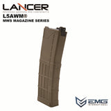 EMG LANCER SYSTEMS LICENSED L5AWM V2 MWS MAGAZINE (OPAQUE Series)