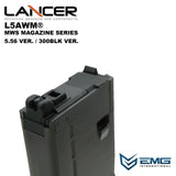 EMG LANCER SYSTEMS LICENSED L5AWM V2 MWS MAGAZINE (Translucent Series)