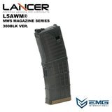 EMG LANCER SYSTEMS 라이센스 L5AWM V2 MWS MAGAZINE (반투명 시리즈)