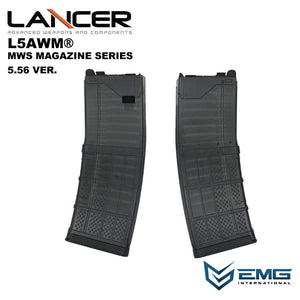 EMG Lancer Systems L5AWM V2 MWS Magazine for Airsoft