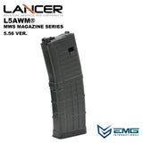 EMG LANCER SYSTEMS LICENSED L5AWM V2 MWS MAGAZINE (Translucent Series)