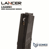 EMG LANCER SYSTEMS LICENSED L5AWM V2 MWS MAGAZINE (OPAQUE Series)