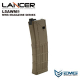 EMG LANCER SYSTEMS 라이센스 L5AWM V2 MWS 매거진(OPAQUE 시리즈)