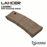 EMG LANCER SYSTEMS LICENSED L5AWM V2 MWS MAGAZINE (OPAQUE Series)