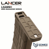 EMG LANCER SYSTEMS ライセンス L5AWM V2 MWS マガジン (OPAQUE シリーズ)