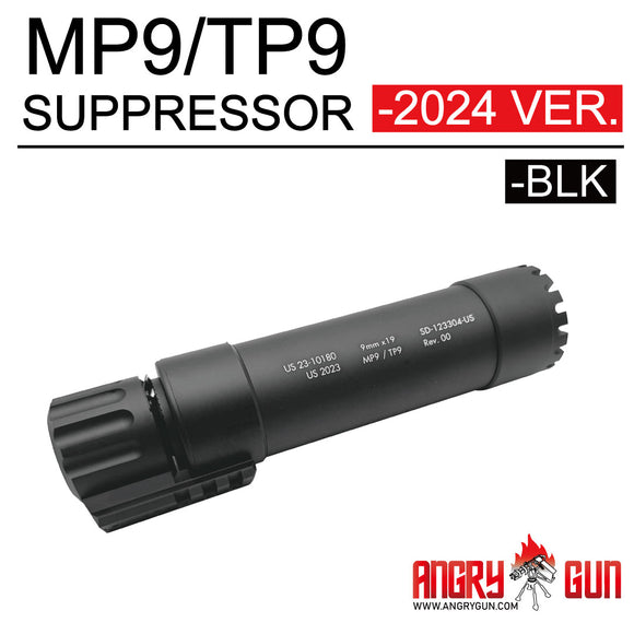 ANGRY GUN MP9/TP9 DUMMY SUPPRESSOR - 2024 VER. (Black or FDE)