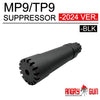 ANGRY GUN MP9/TP9 DUMMY SUPPRESSOR - 2024 VER. (Black or FDE)