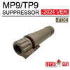 ANGRY GUN MP9/TP9 DUMMY SUPPRESSOR - 2024 VER. (Black or FDE)