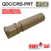 ANGRY GUN QDC/CRS-PRT ダミーバージョン (BLK/FDE)