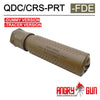 ANGRY GUN QDC/CRS-PRT トレーサーバージョン (BLK/FDE) 