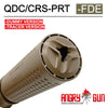 ANGRY GUN QDC/CRS-PRT DUMMY VERSION (BLK/FDE)