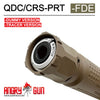 ANGRY GUN QDC/CRS-PRT TRACER VERSION (BLK/FDE)