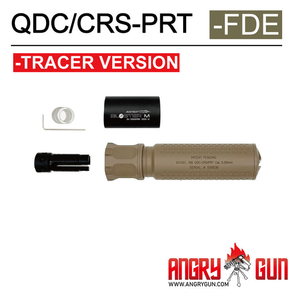 ANGRY GUN QDC/CRS-PRT トレーサーバージョン (BLK/FDE) 