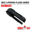 ANGRY GUN QDC 3-PRONG FLASH HIDER