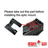 OPF-G STYLE OPTIC MOUNT PLATE SERIES FOR MARUI G17 GEN5 MOS GBBP