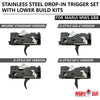 MWS Stainless Steel Drop-in Trigger Set with Lower Build Kits