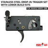 MWS STAINLESS STEEL DROP-IN TRIGGER SET WITH LOWER BUILD KITS