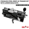 MWS STAINLESS STEEL DROP-IN TRIGGER SET WITH LOWER BUILD KITS