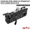 MWS STAINLESS STEEL DROP-IN TRIGGER SET WITH LOWER BUILD KITS