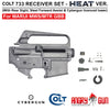 ANGRY GUN COLT 733 CNC RECEIVER SET - HEAT VERSION FOR MARUI TM MWS / MTR GBB ( COLT LICENSED W/ ROLL MARKING PRESS )