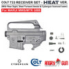 ANGRY GUN COLT 733 CNC RECEIVER SET - HEAT VERSION FOR MARUI TM MWS / MTR GBB ( COLT LICENSED W/ ROLL MARKING PRESS )